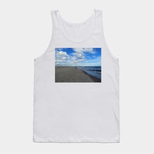 Looking Down The Beach Tank Top